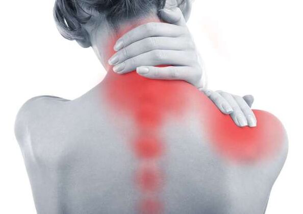 The cervical region osteochondrosis