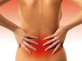 Causes of Spys in the lower back of the back