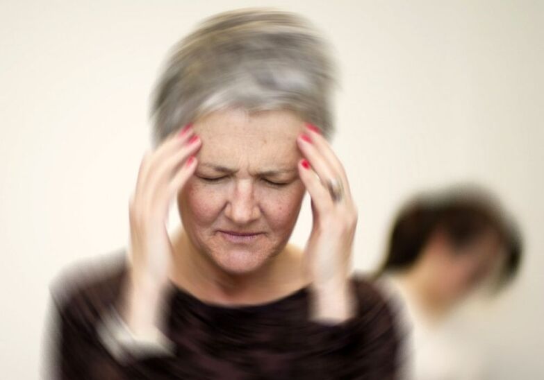 Dizziness for the cervical osteochondrosis