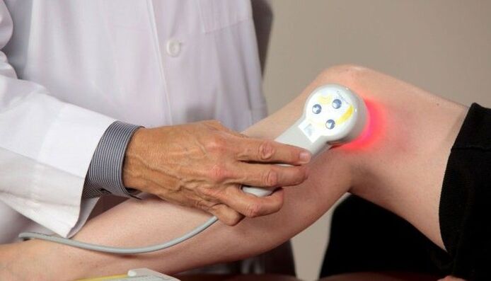 treatment of knee arthrosis with physiotherapy