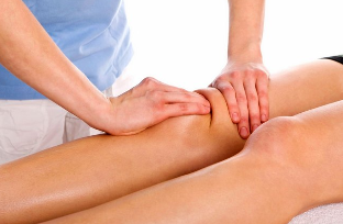 Of massage for osteoarthritis of the knee joint